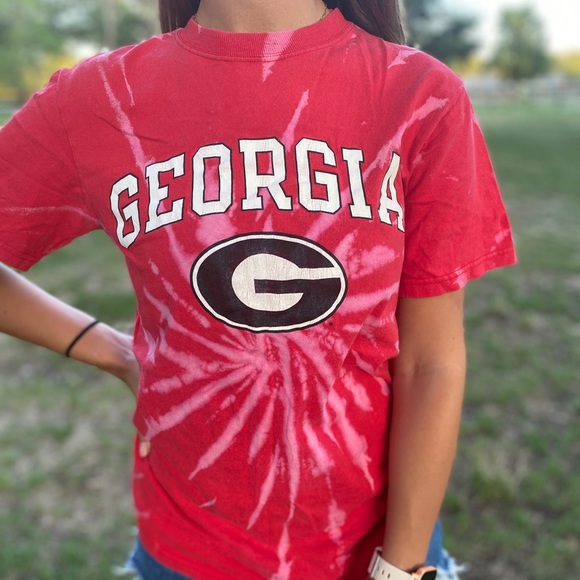 Tie dyed Georgia Tee - Picture 3 of 4